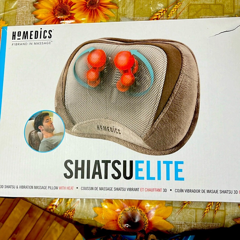 Homedics shiatsu elite